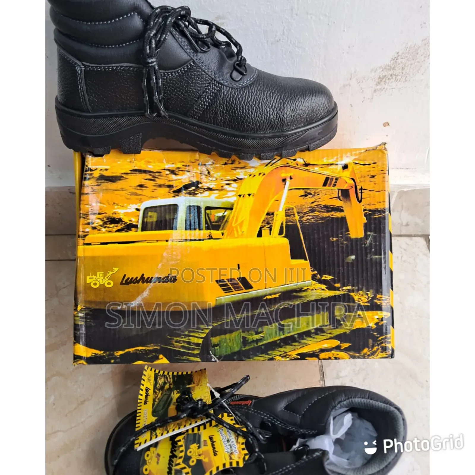 Quality Leather Safety Boots