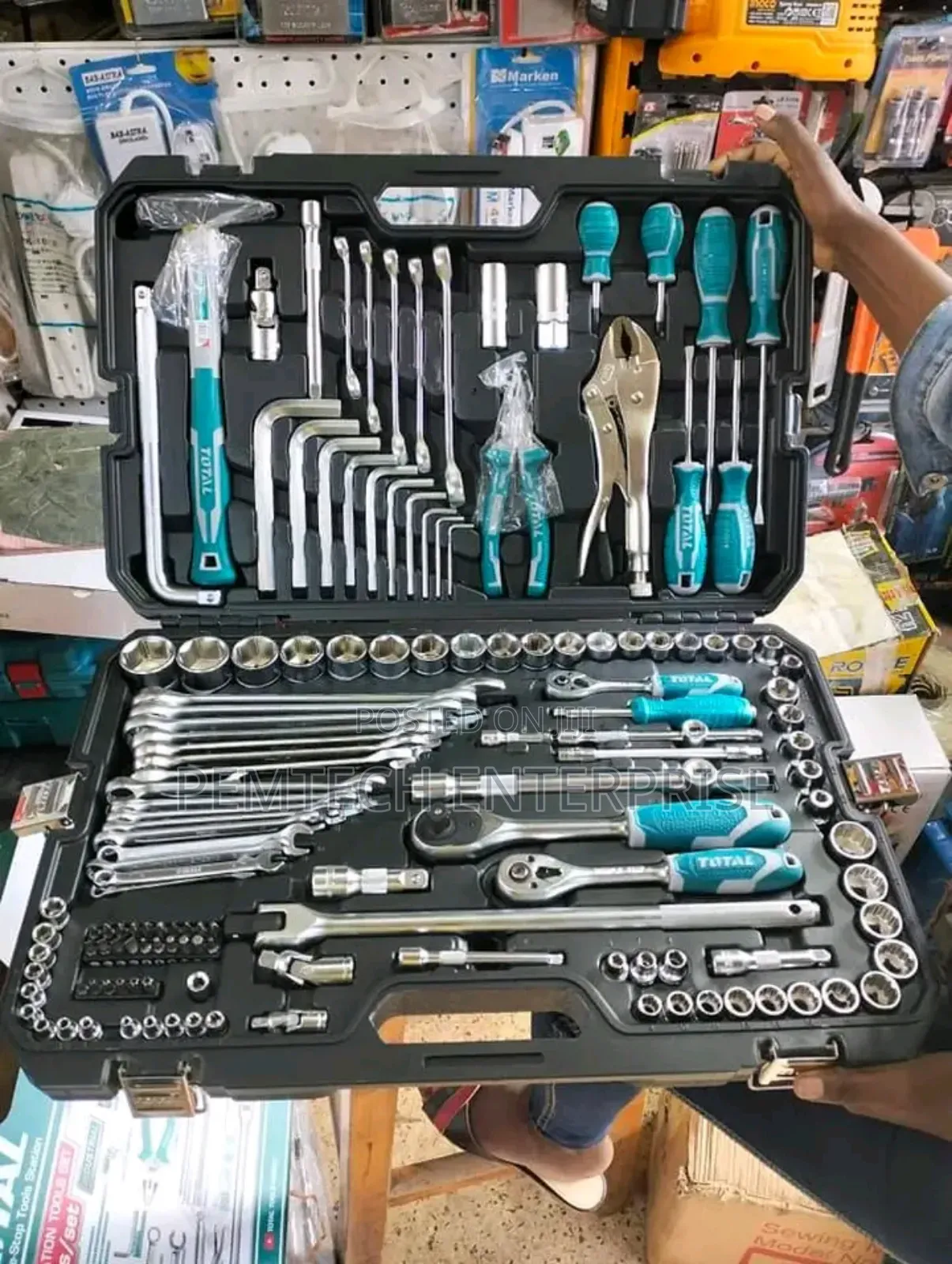 Total 142pcs Tool Set