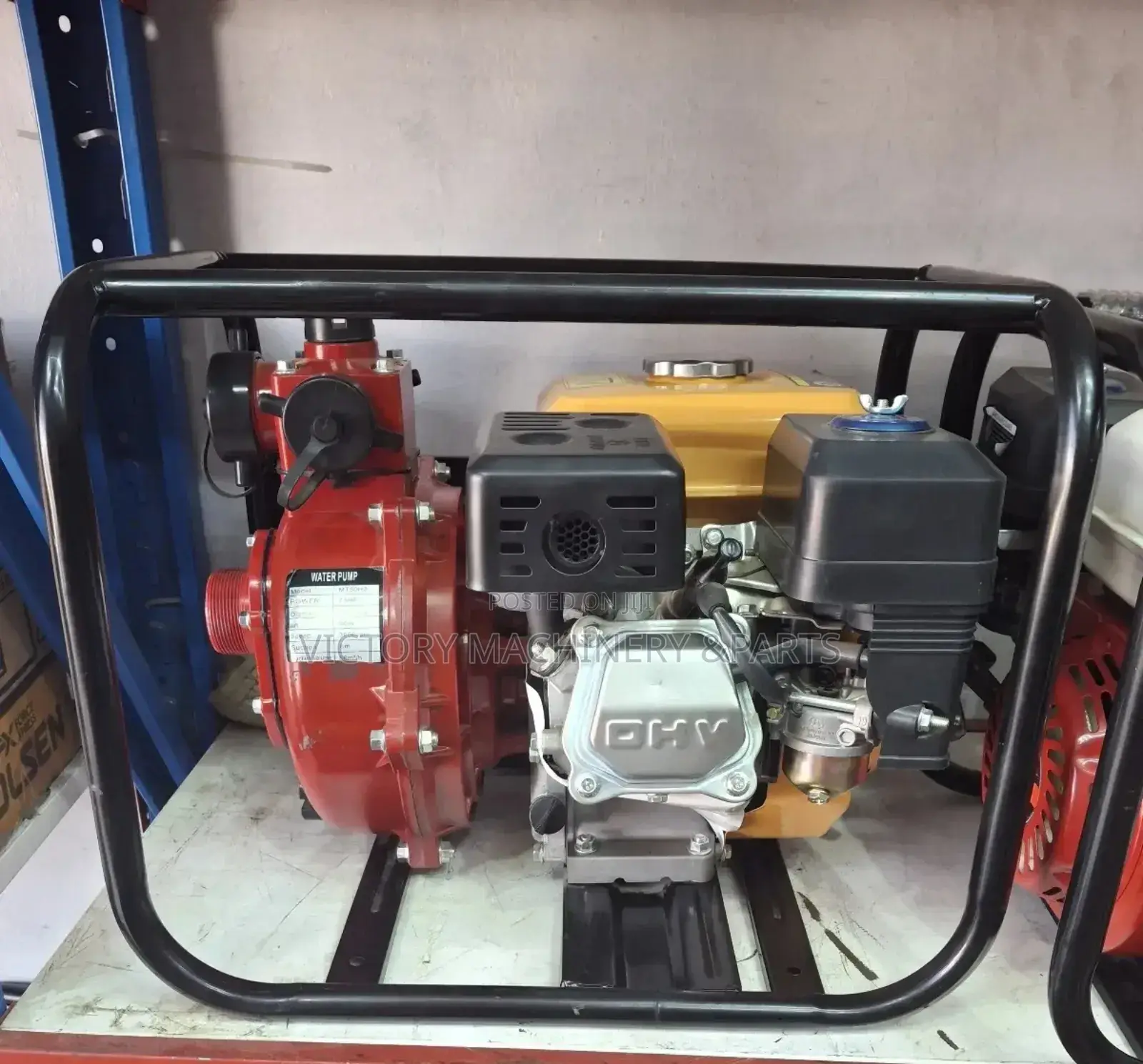 High Pressure Water Pump Petrol Driven Engine