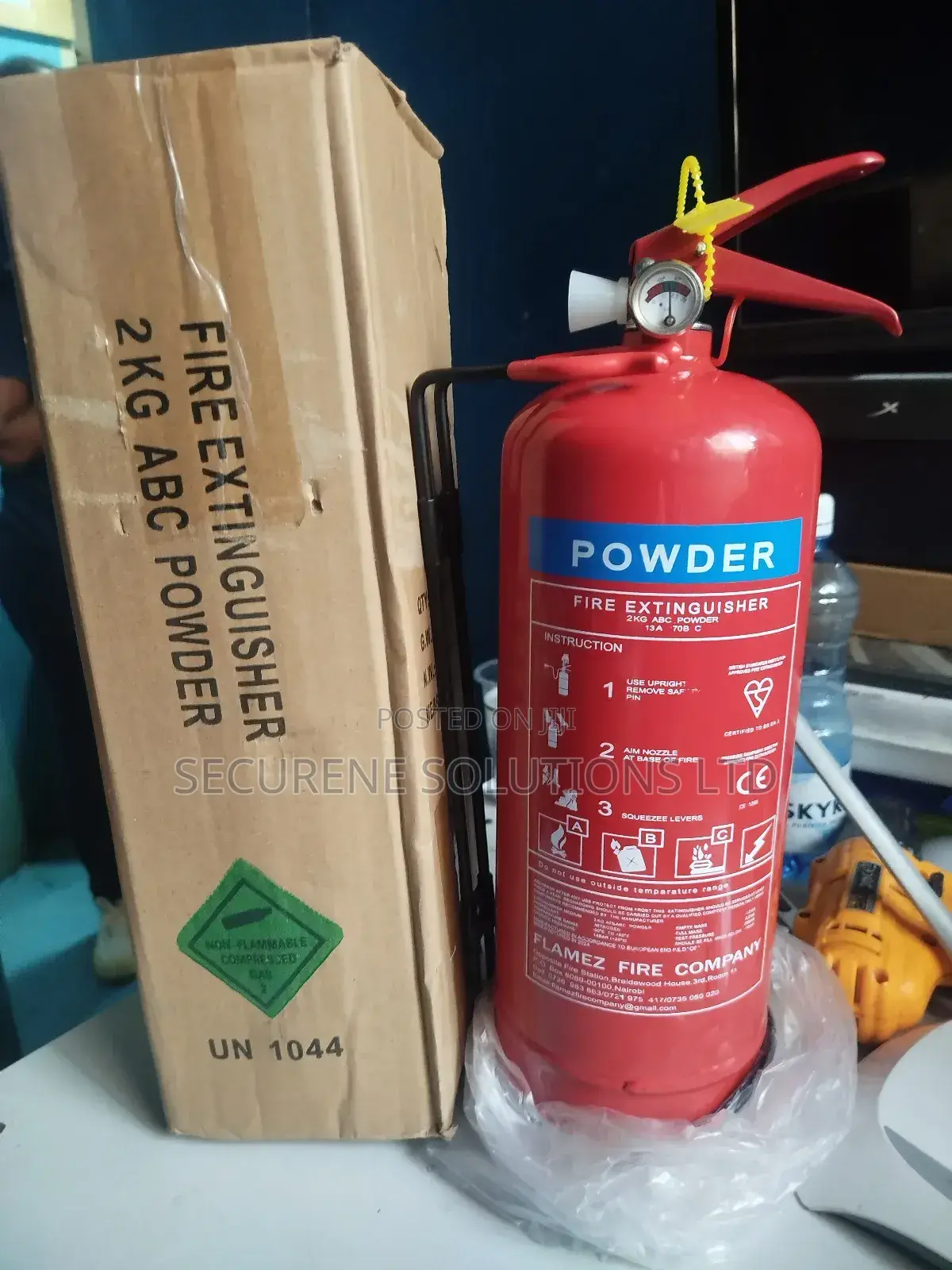 2kg Dry Powder Fire Extinguishers