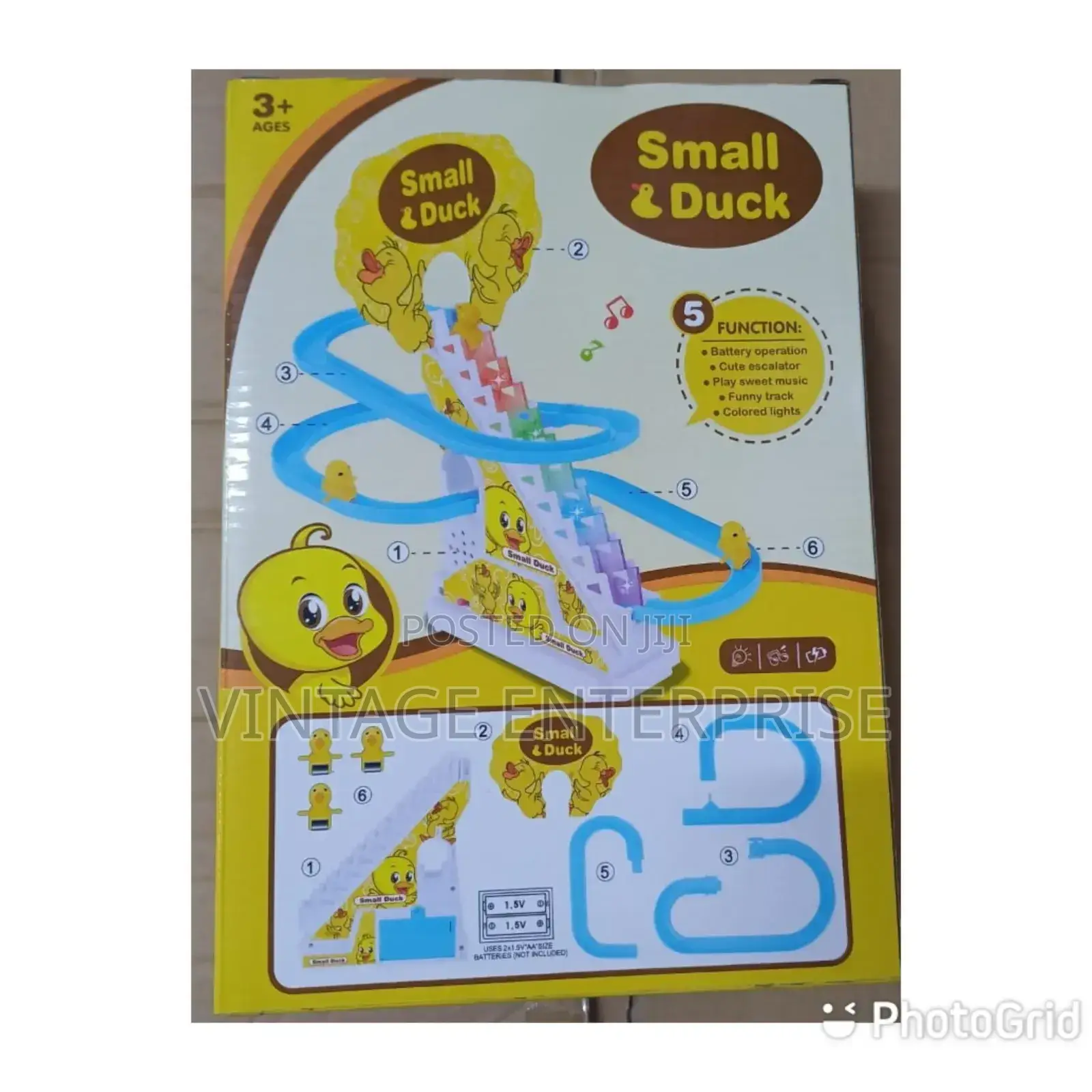 Kids Small Duck Toy Climbing Stairs Slide Game Toys