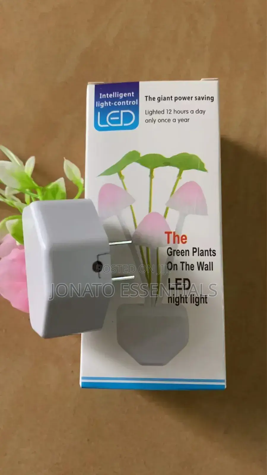 LED Mushroom Decorative Socket Lamp