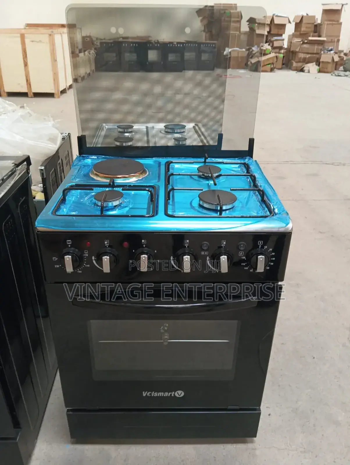 Volsmart 3+1 Jet Standing Cooker With Electric Oven