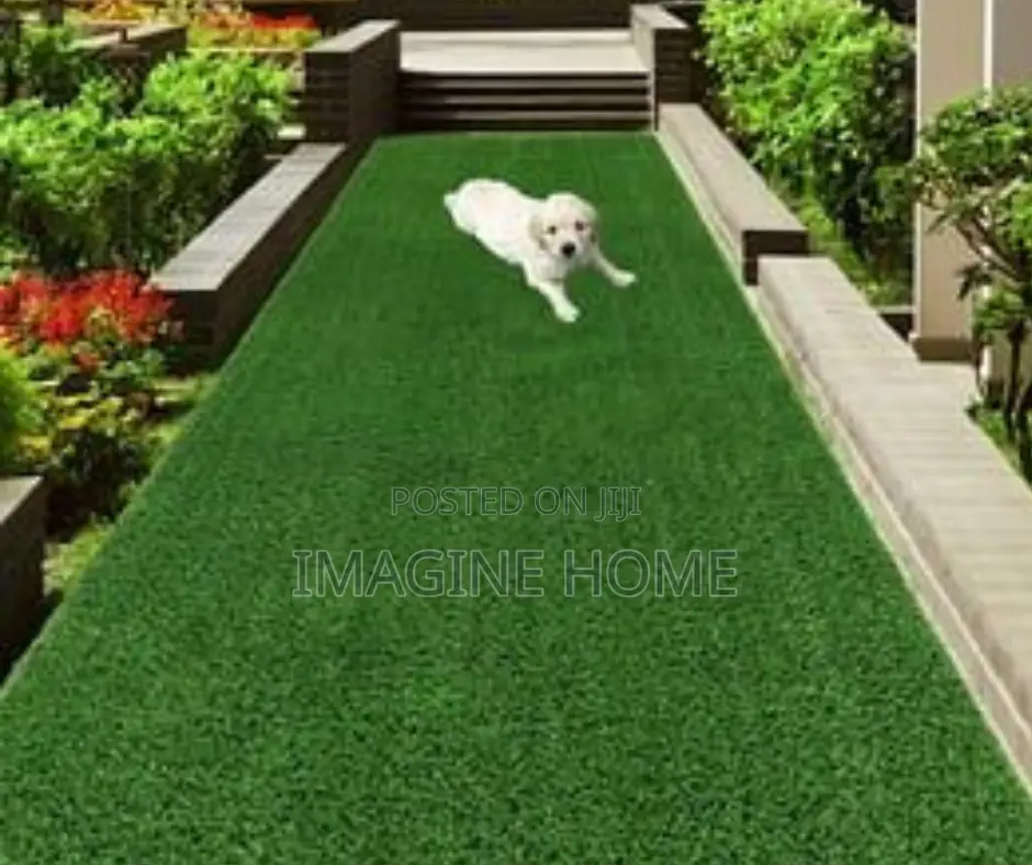 Balcony Beautiful Green Grass Carpet