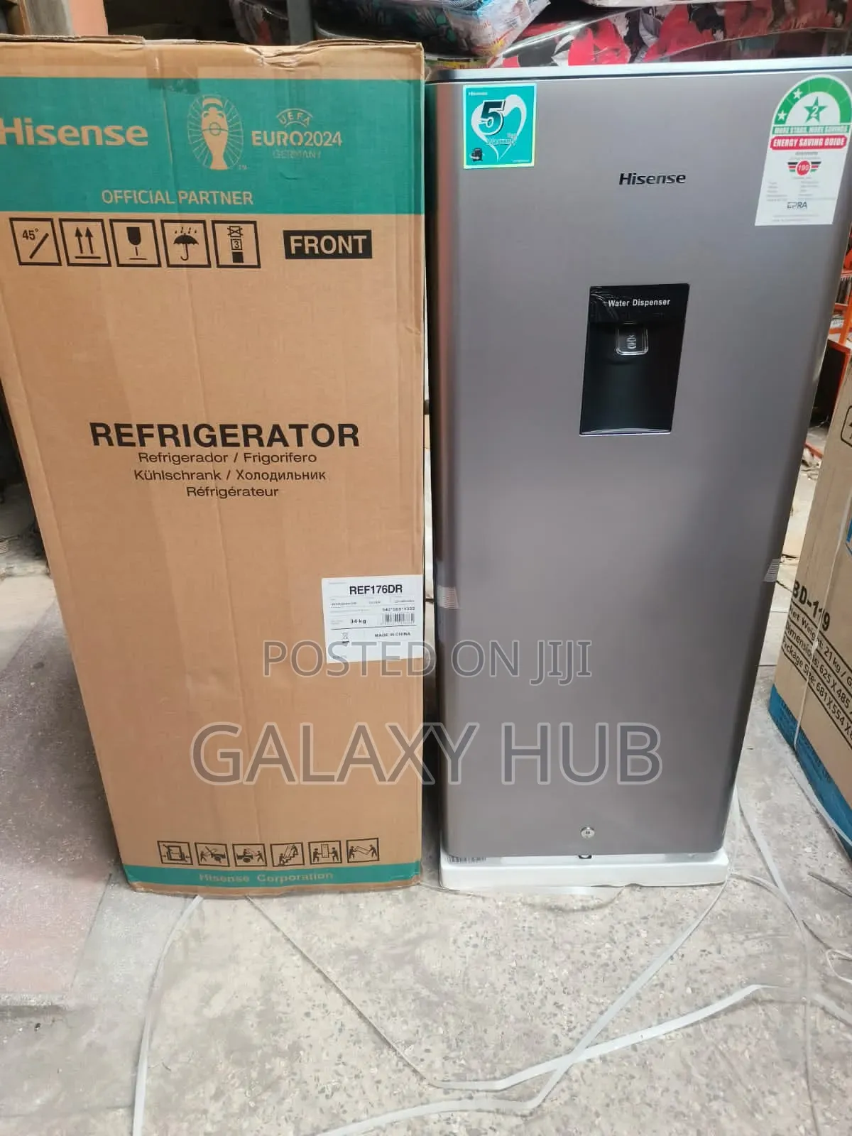 Hisense 176ltr Single Door Refrigerator With Water Dispenser