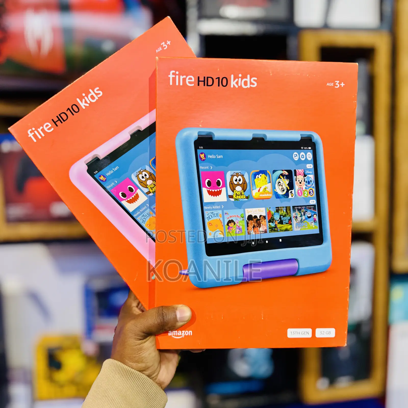 New Amazon Fire HD 10 Kids Edition 2021 32 GB Blue