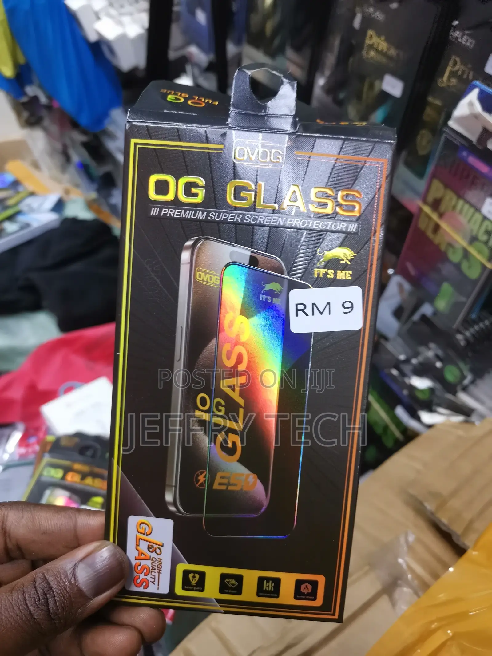 Xiaomi Redmi 9 OG Glass Protector HD Plus Premium Quality Gl