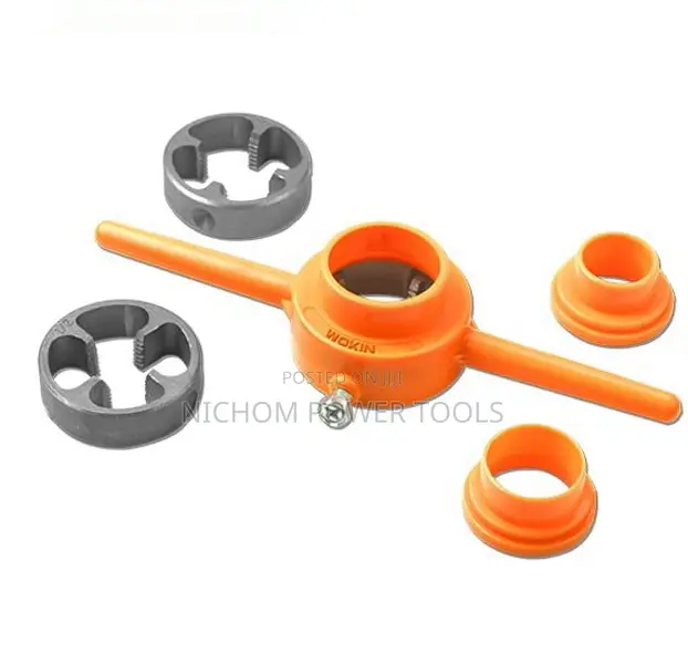 Wokin 333006 PVC PIPE THREADING SET, 1/2" - 1"
