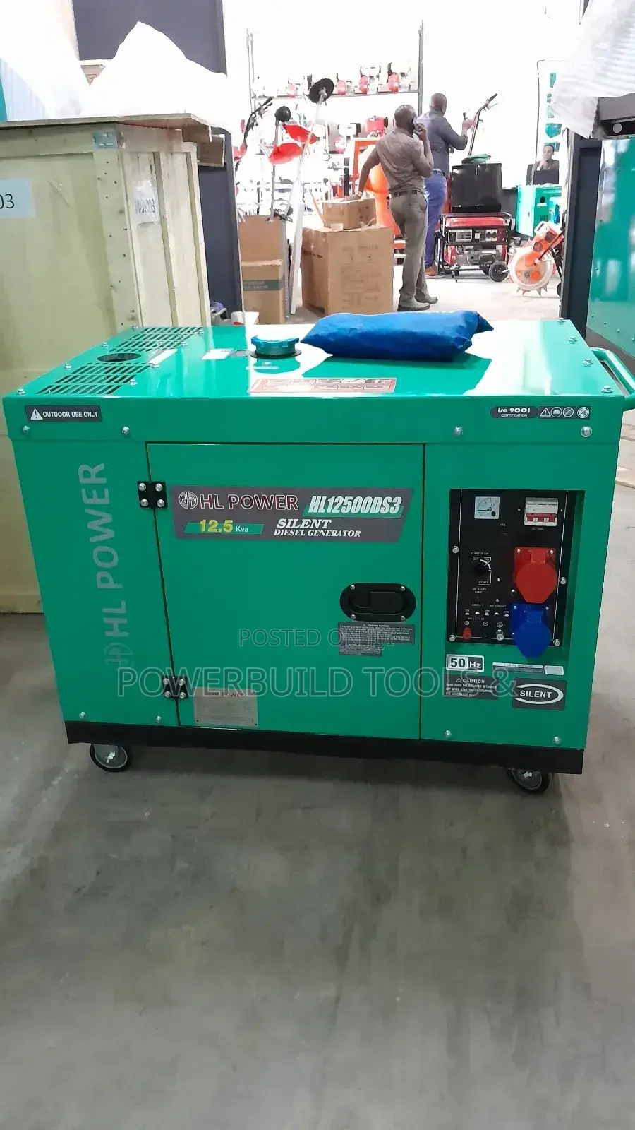 12.5KVA HL Power Silent Diesel Generator