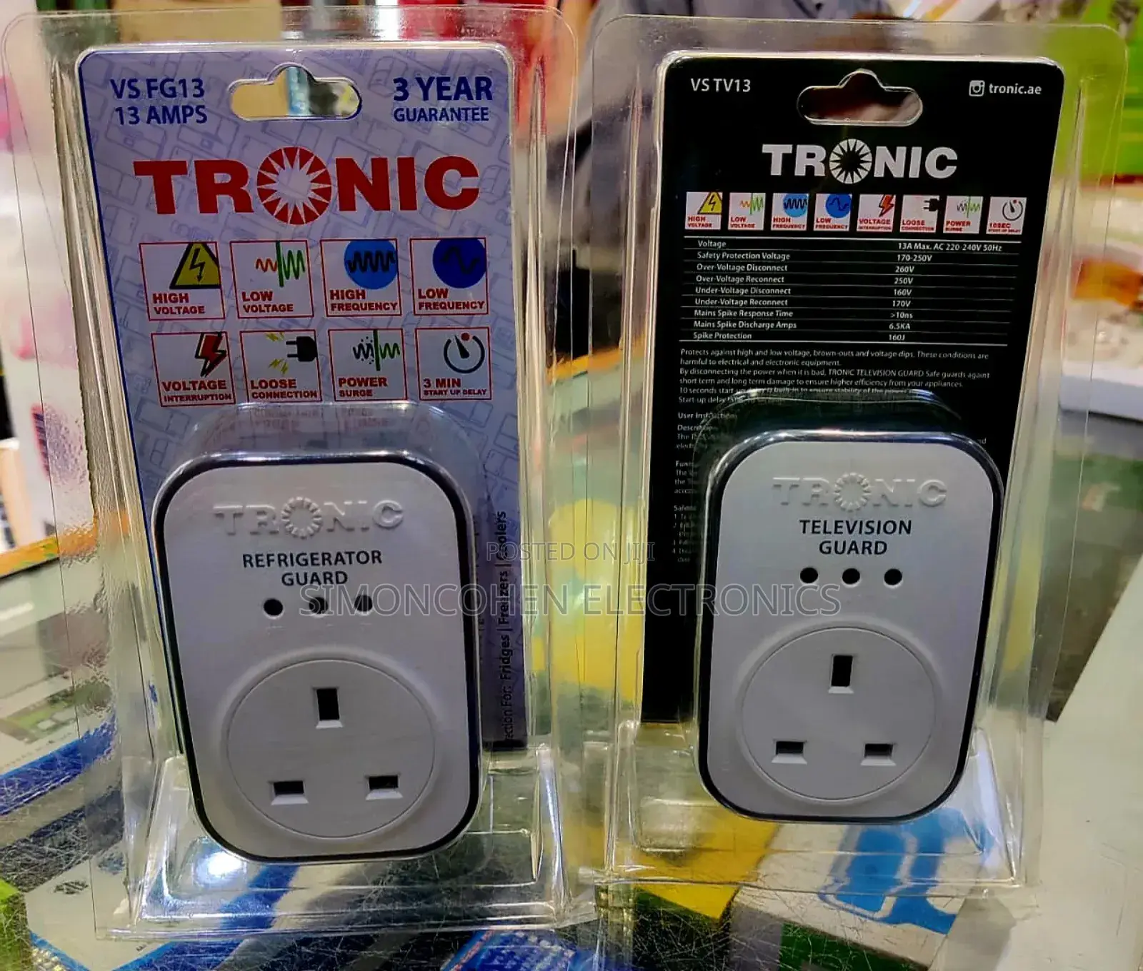 Tronic 13amp Fridge Guard/Tv Guard