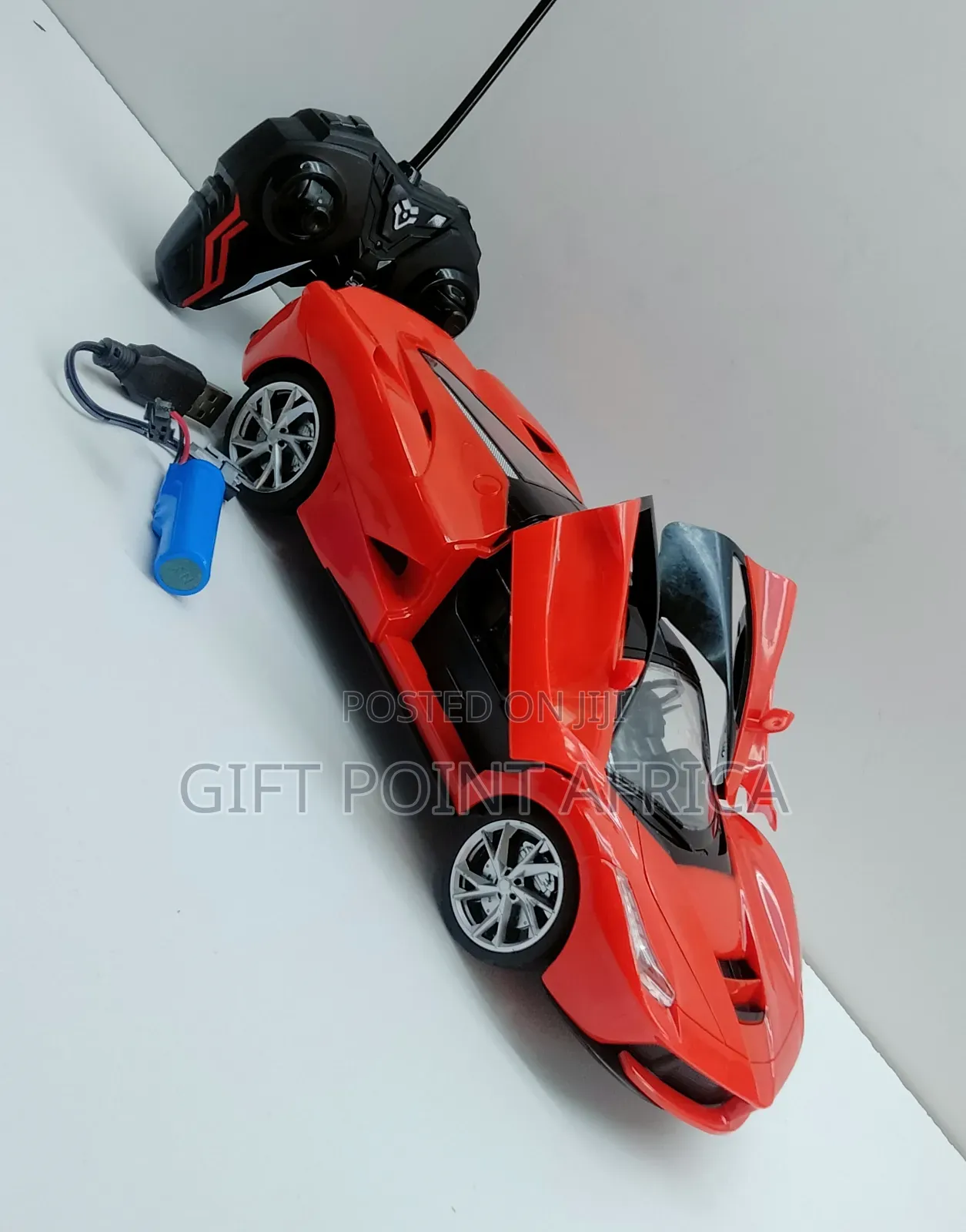 Red Lamborghini Rechargeable Toy Car
