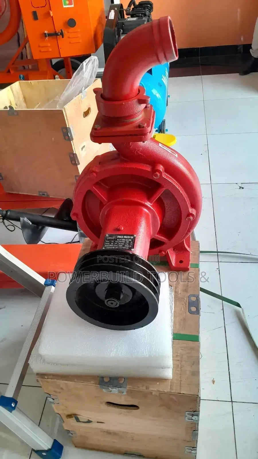 Danjo 3" High Pressure 135M Bare Pump