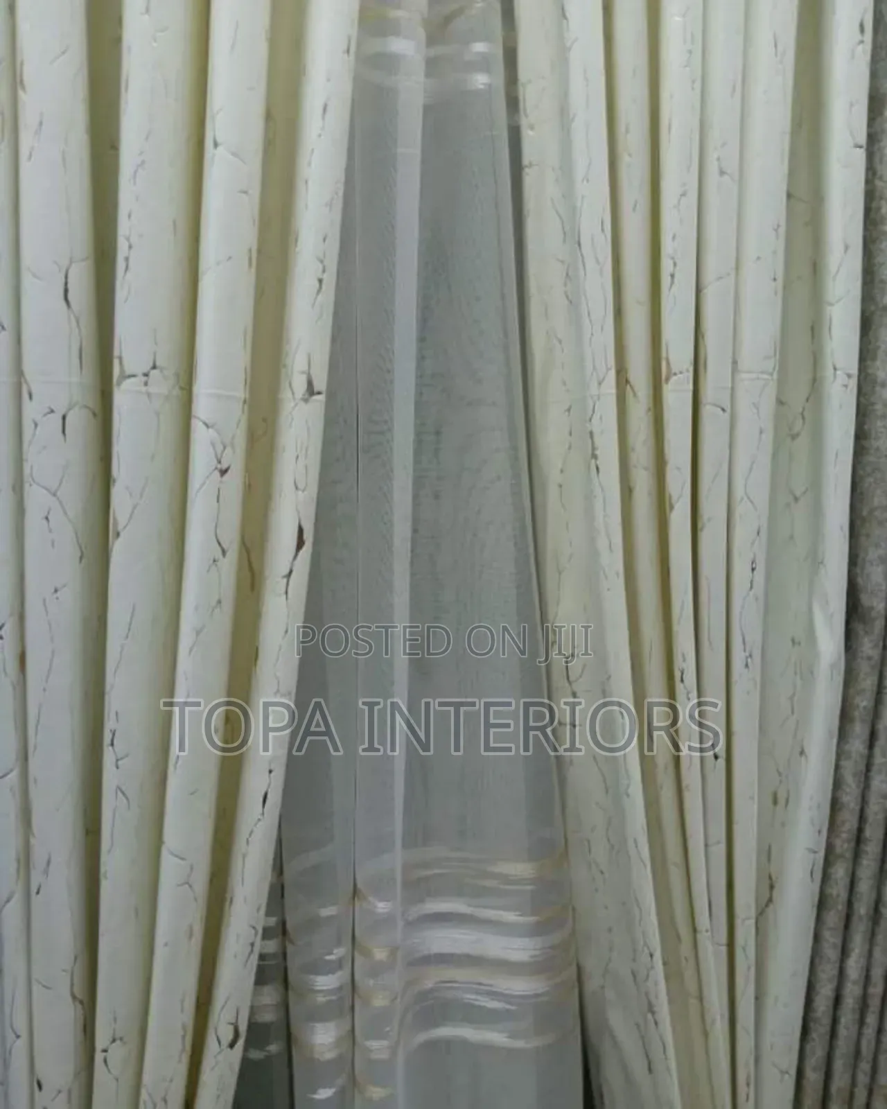 Velvet Cream and Gold Window Curtains Velvet Window Curtains