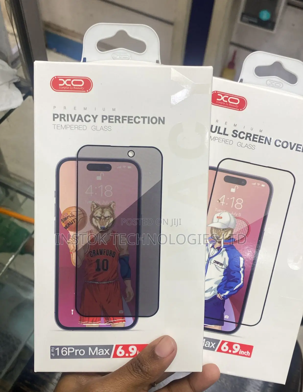 iPhone 16 Pro Max Clear/ Privacy Screen Protectors