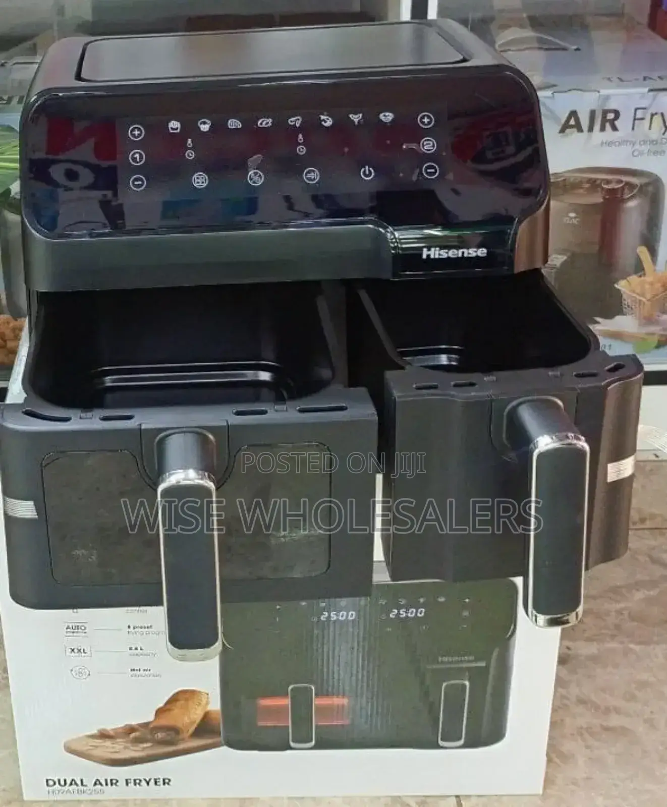 Hisense H09afbk2s5 8.6l Dual Airfryer•°°•