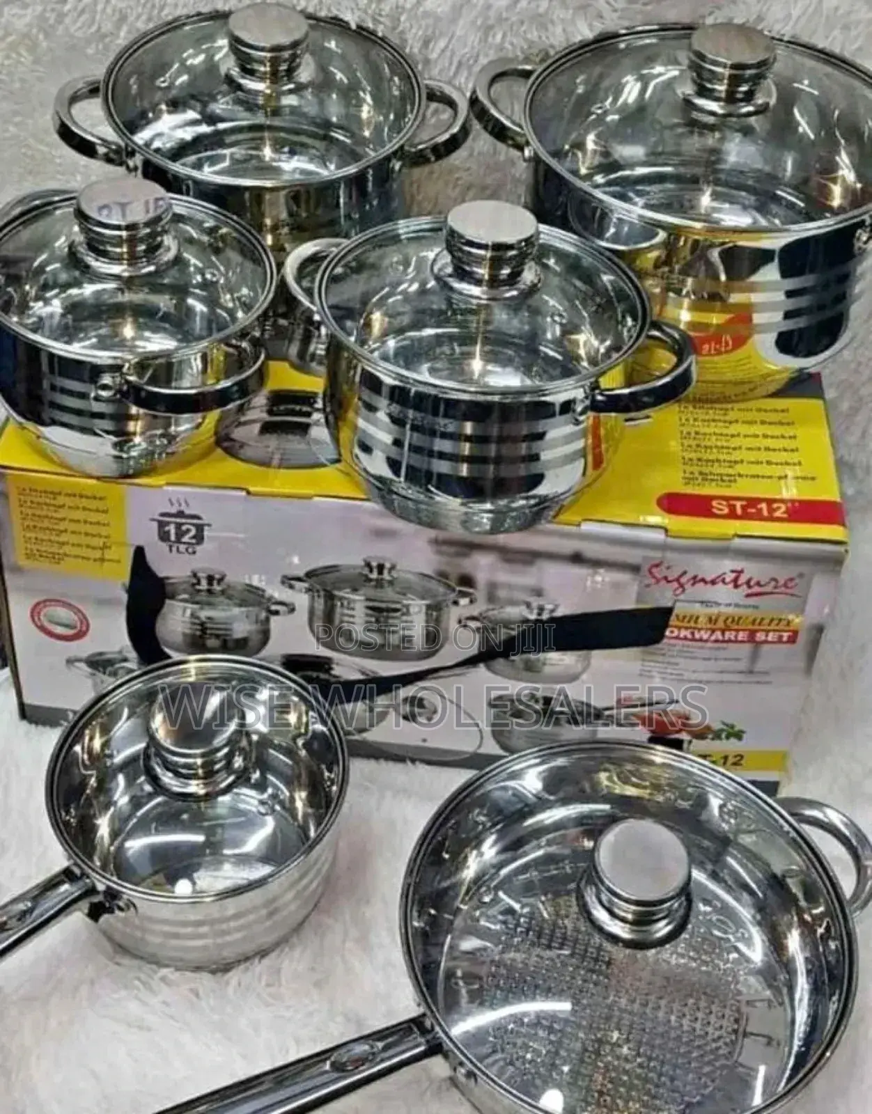 Signature 12pcs Premium Quality Induction Base Sufurias