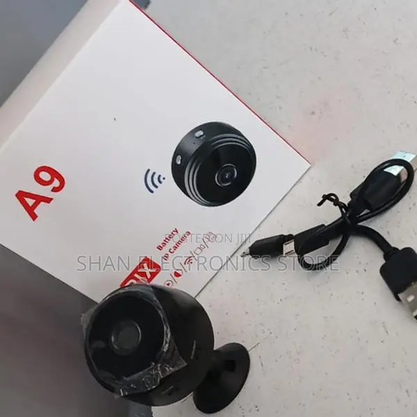Mini Spy CCTV Camera - Black - A9 Mini Camera 1080p Hd Ip C