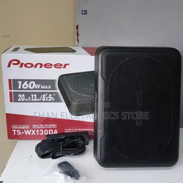 160w/RMS 50w Aquality Pioneer Ts-Wx130da Underseat Subwoofer