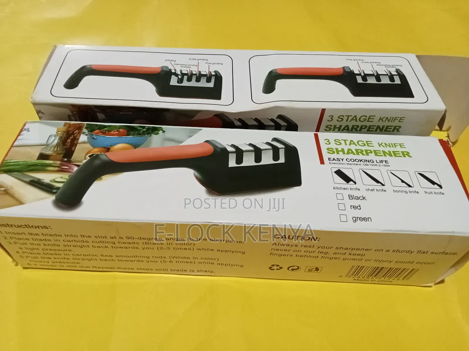 Affordable Quality 3 Way Chef Knife Sharpener