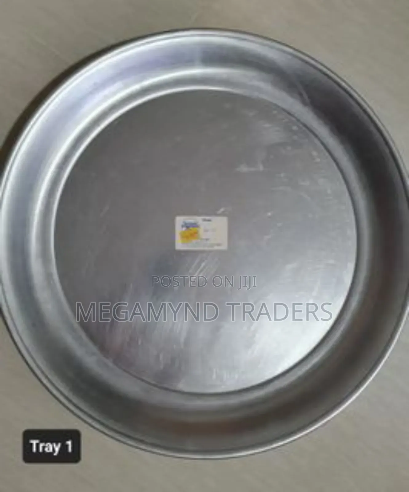 Aluminium Tray Round 40cm / Serving Tray