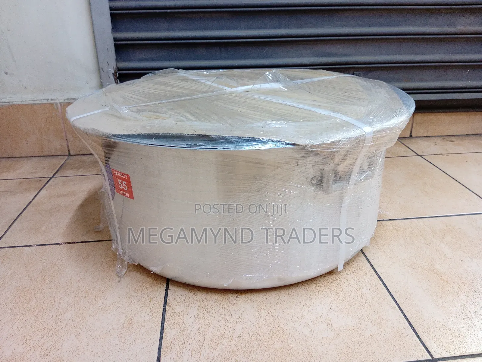 55L Aluminium Sufuria and Lid/Dowery Gift/Cookware Pot