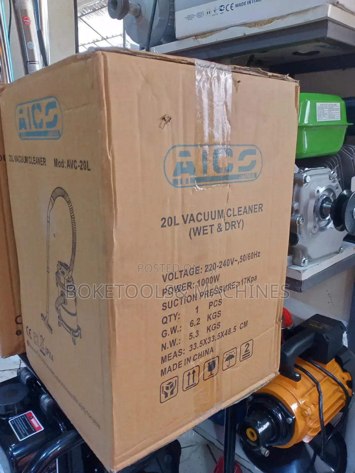AICO Wet and Dry 20L Vacuum Cleaner