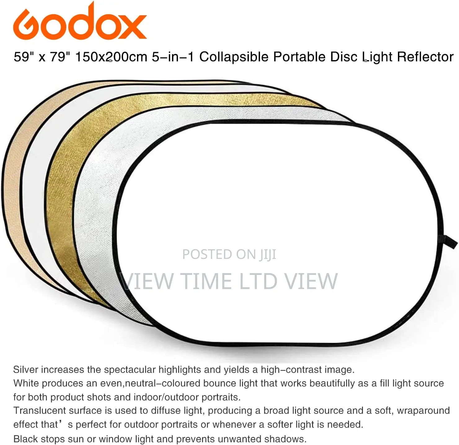 Godox 5-in-1 Light Reflector 150cmx200cm