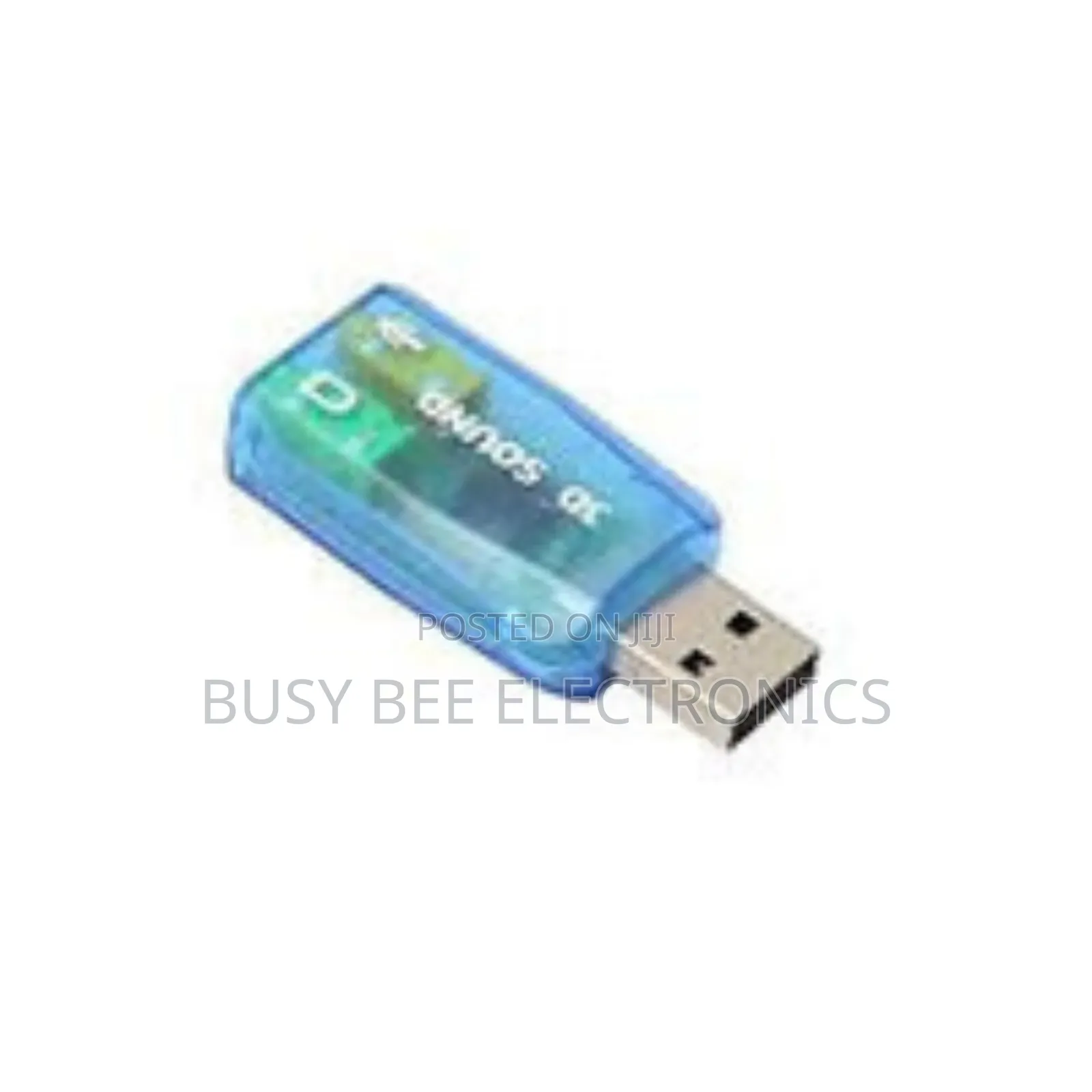 Virtual 5.1 Stereo Mic Sound Card (Black)