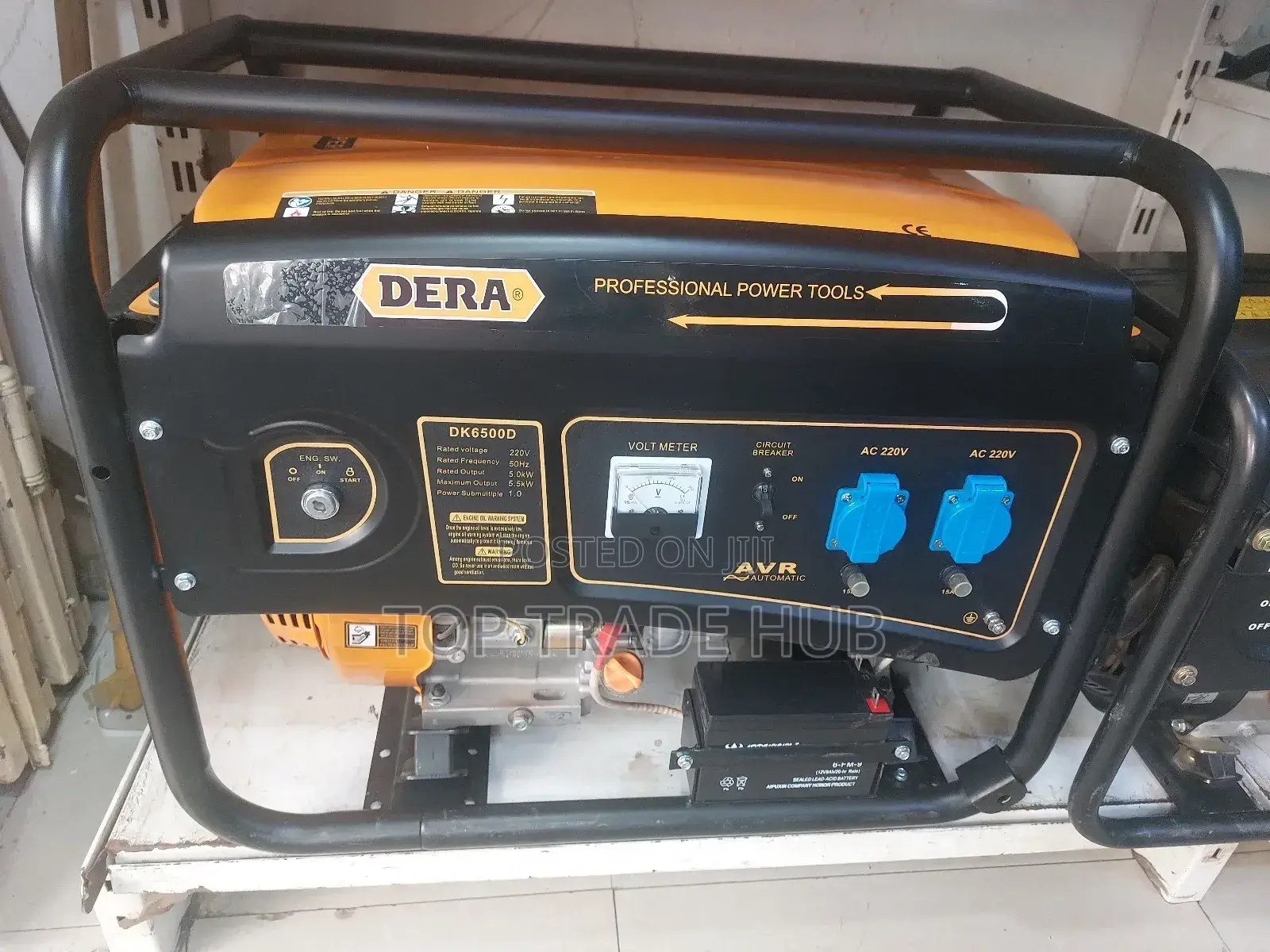 Dera DK6500D 6.5KVA Petrol Generator