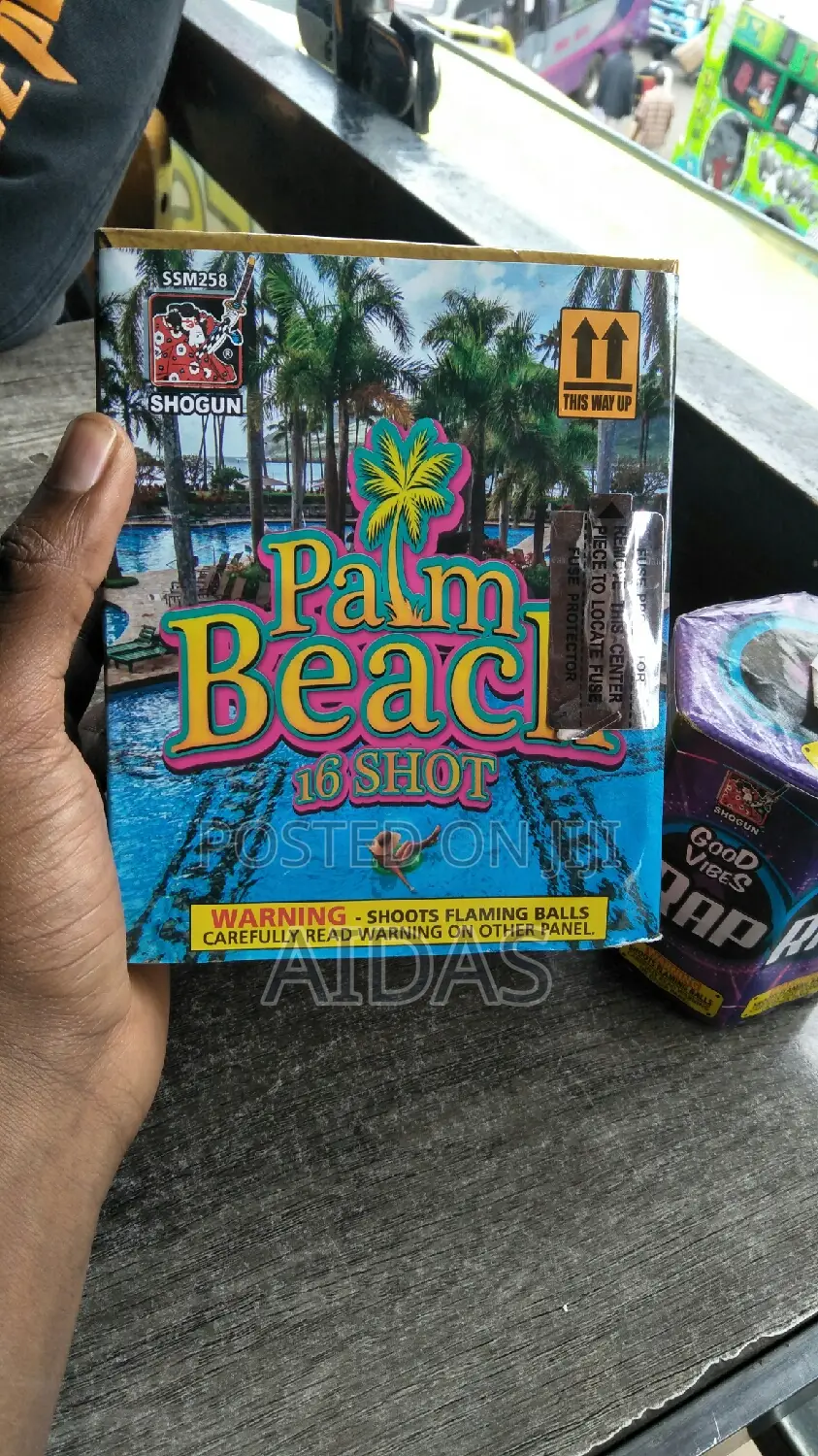 16 Shots Palm Beach Outdoor Firework