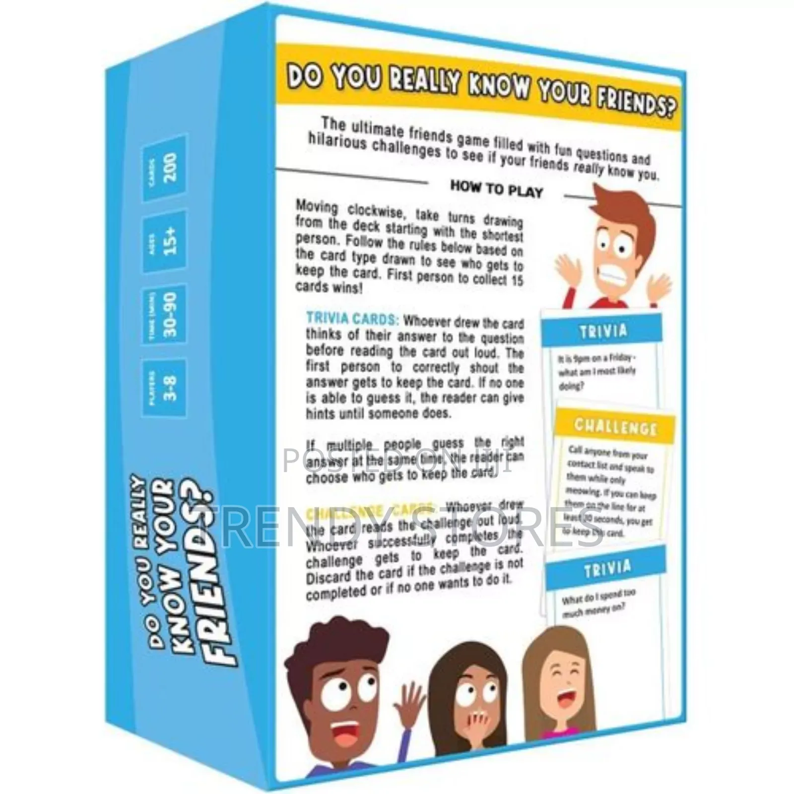 Do You Really Know Your Friends Card Game