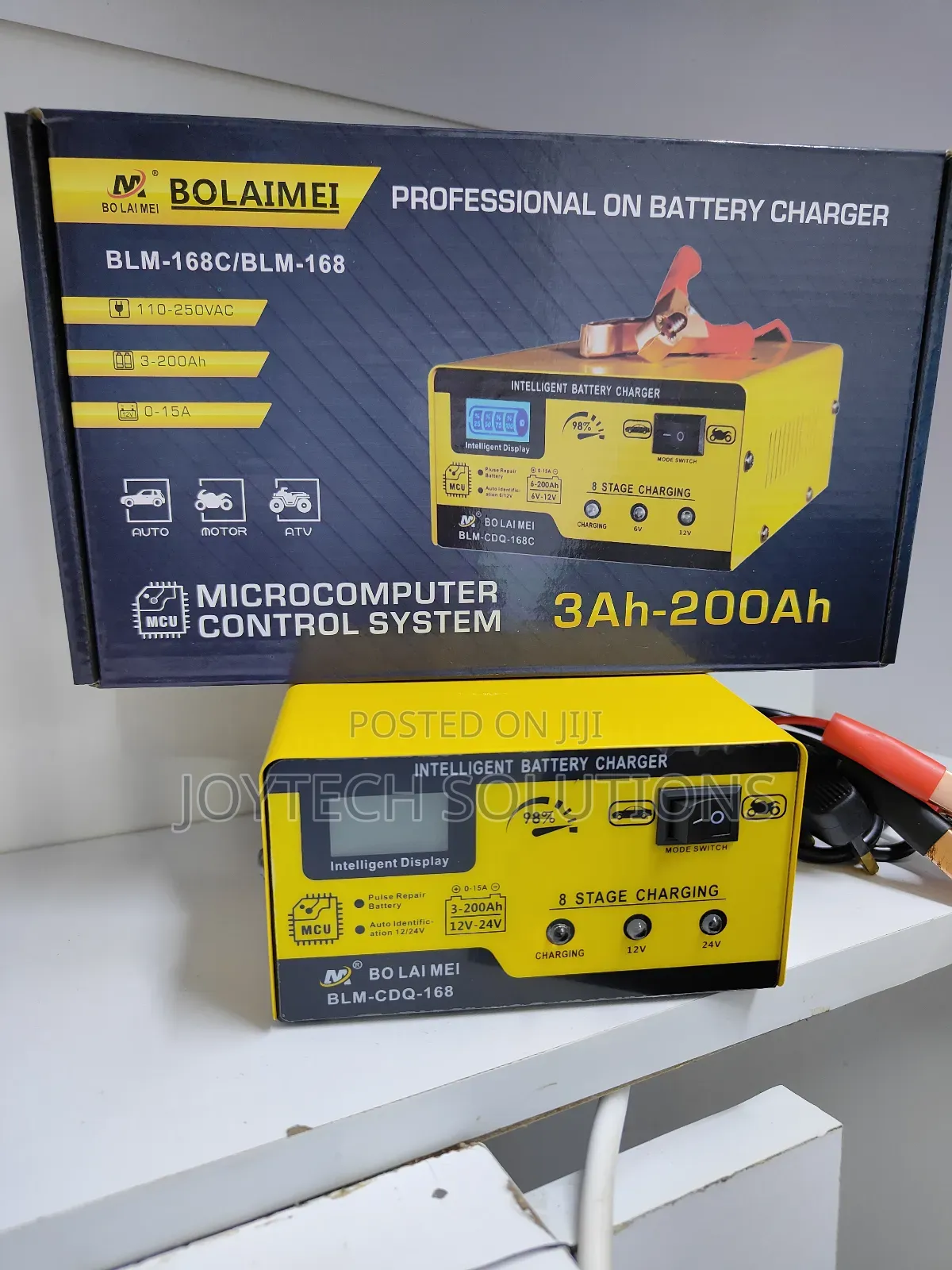 Solar Batteries Charging Machine. 12/ 24 Volts Auto Charging