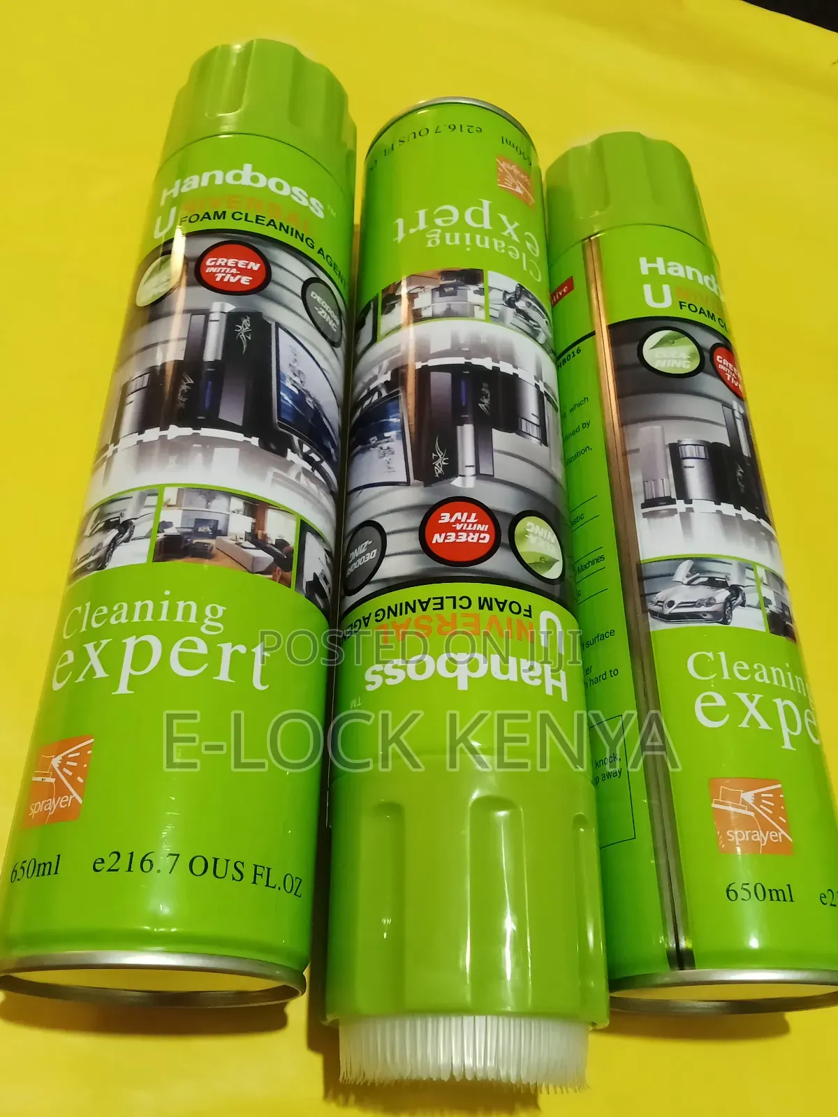 Industrial Machines Foam Cleaning Spray