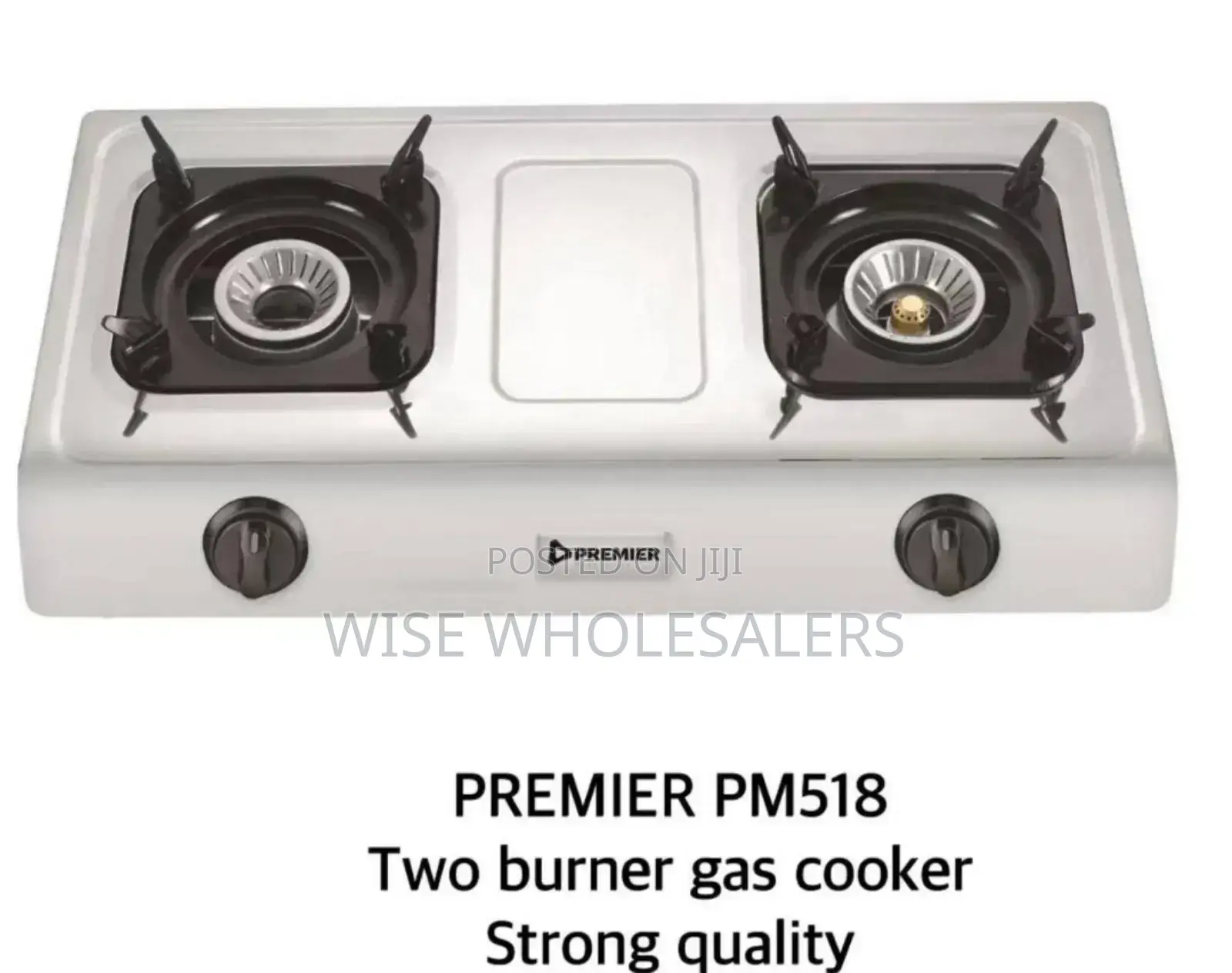 Premier Elite Stainless Steel Lpg Stove 2 Burner Table **