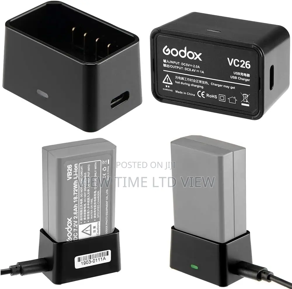 Godox V1 VC26 USB Battery Charger