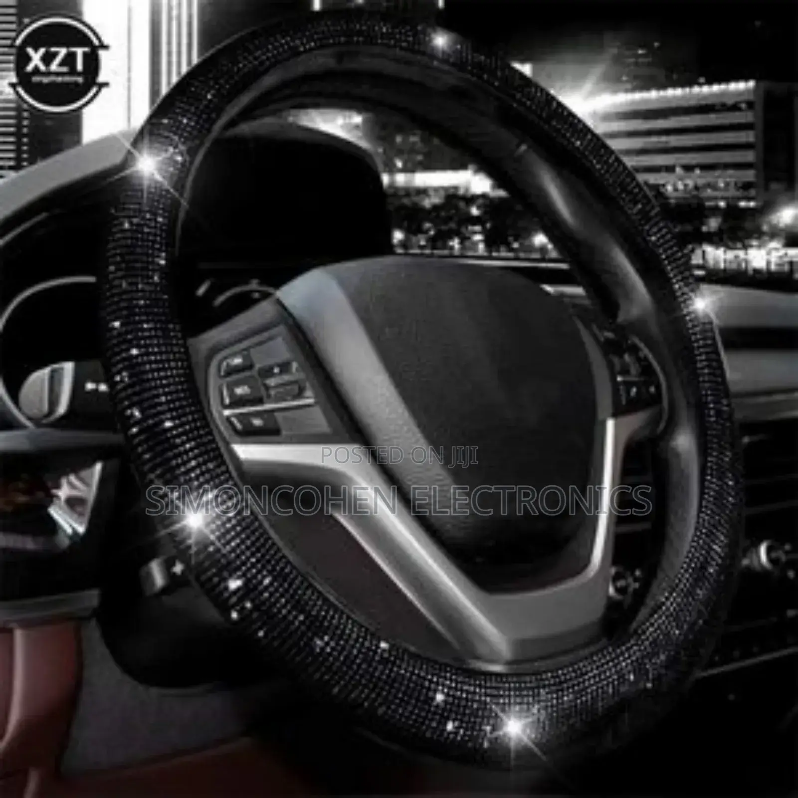 Fancy Super Stretching Sparkling Steering Wheel Cover