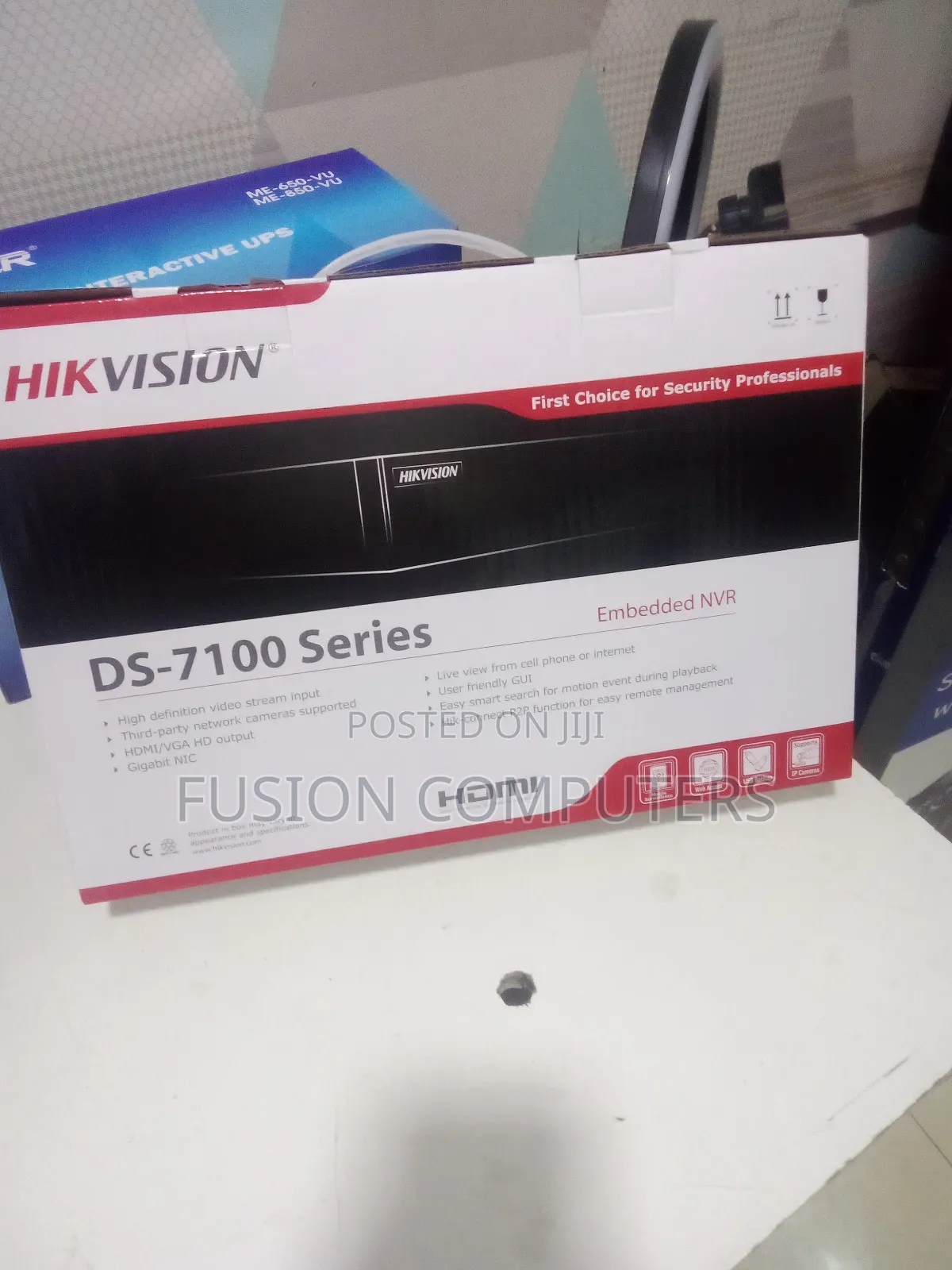DVR Hikvision HD 7100 Series 4 Ports