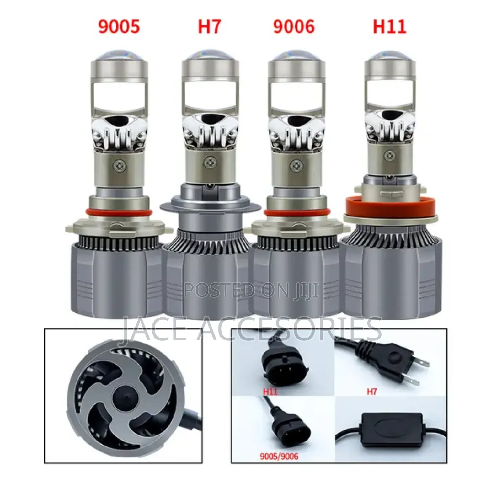 A82 Led Headlights Biled H7 H11