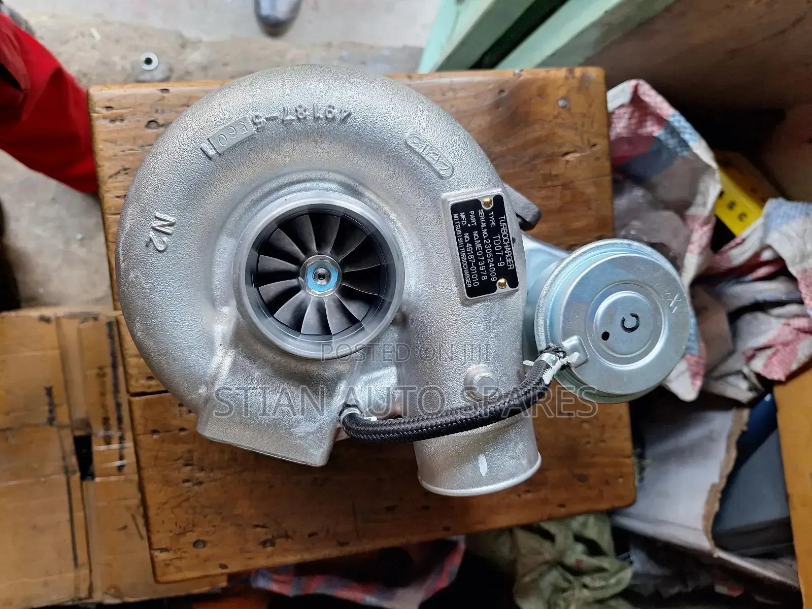 Mitsubishi Fuso Mahewa 6d16 Genuine Turbocharger