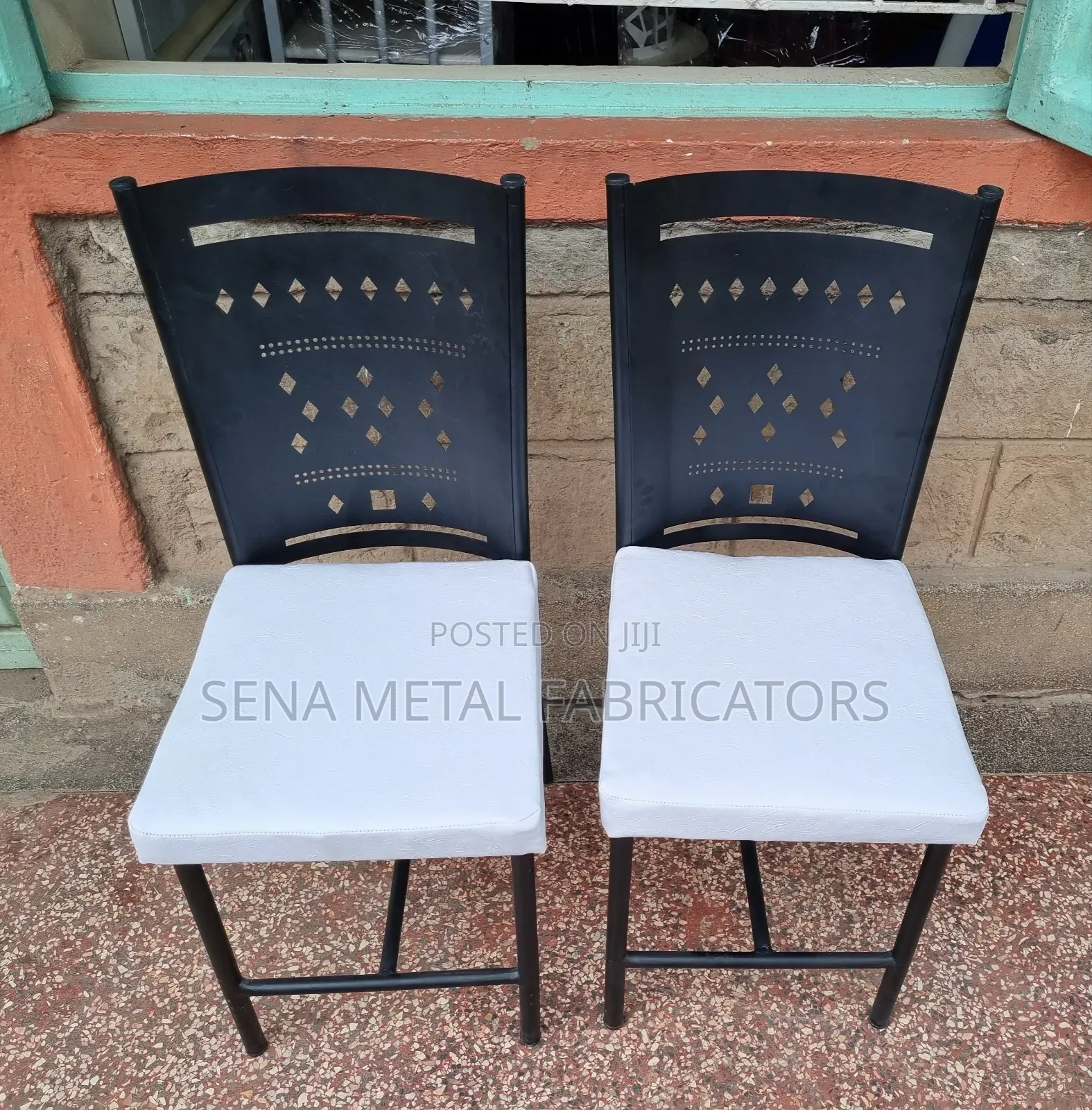 Restaurant Chairs or Hotels With Laser-Cut Designs.