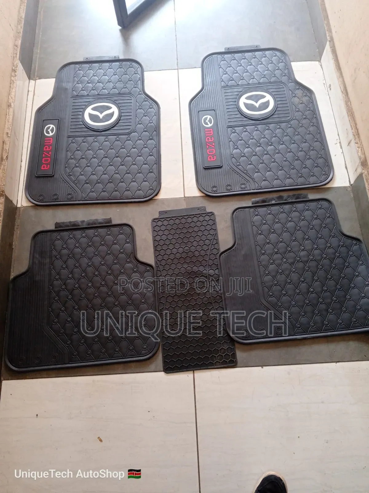 All-Weather Mazda Rubber Mats – 5-Piece Set