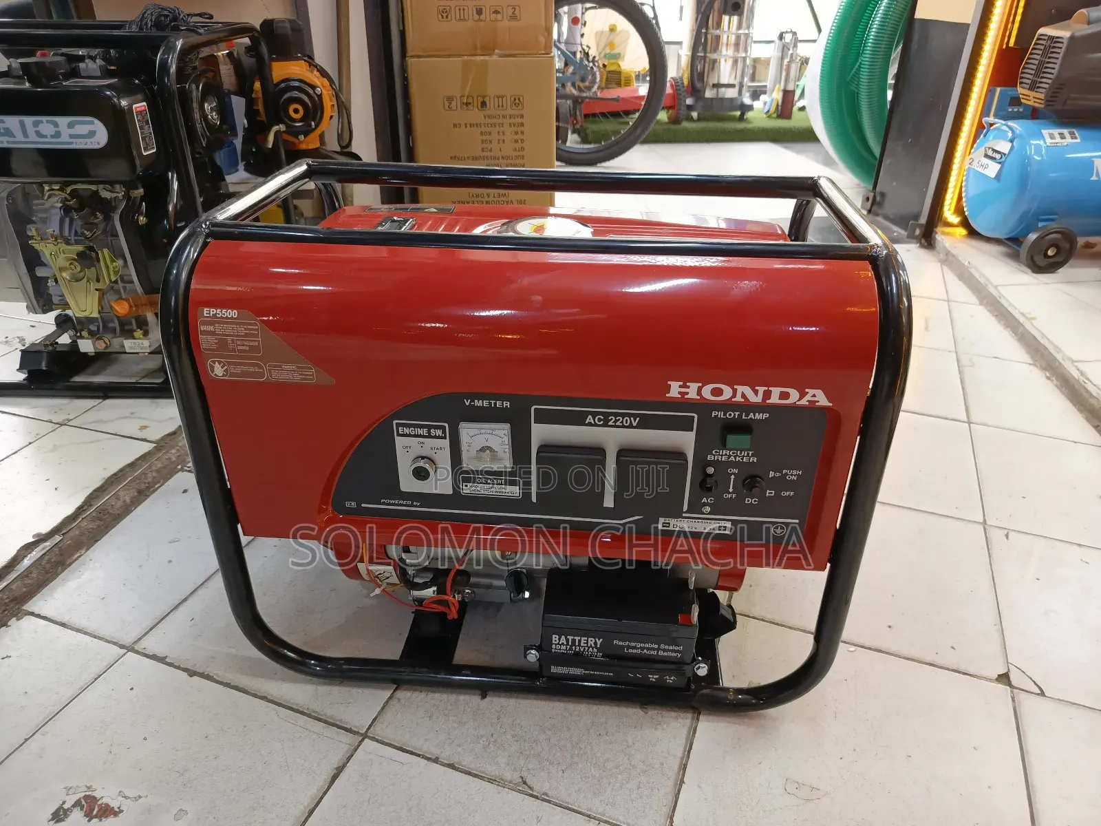 5.5kw Keystart Honda Gasoline Generator Wth Free Service Kit