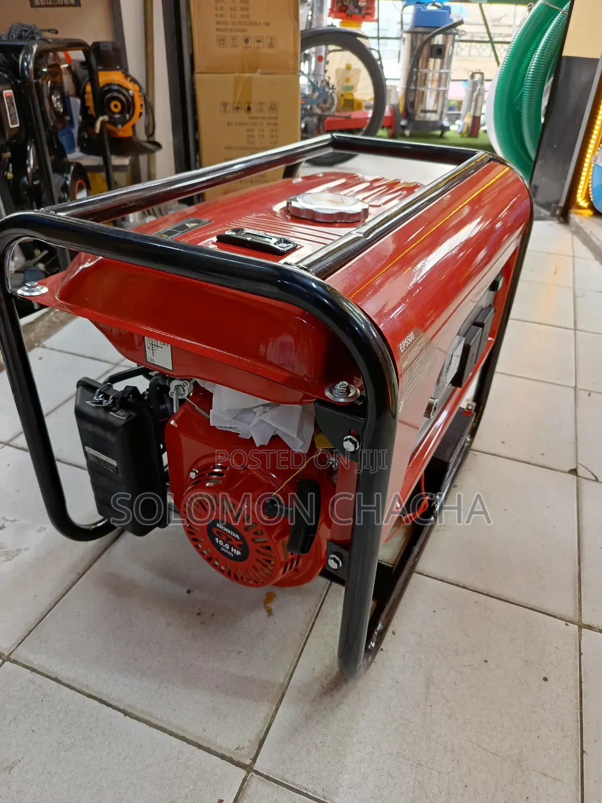 5.5kw Keystart Honda Gasoline Generator Wth Free Service Kit