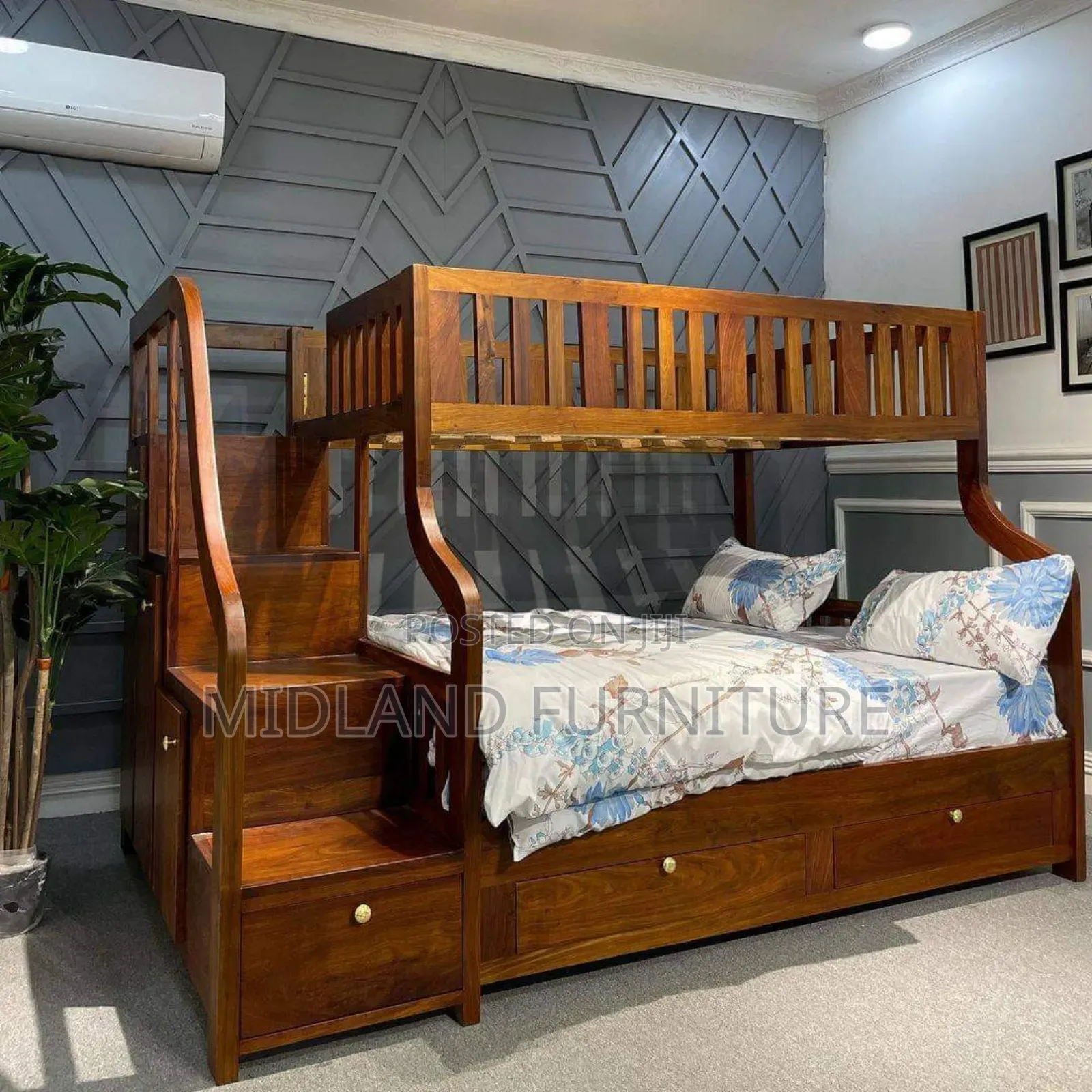Wooden Double Beds
