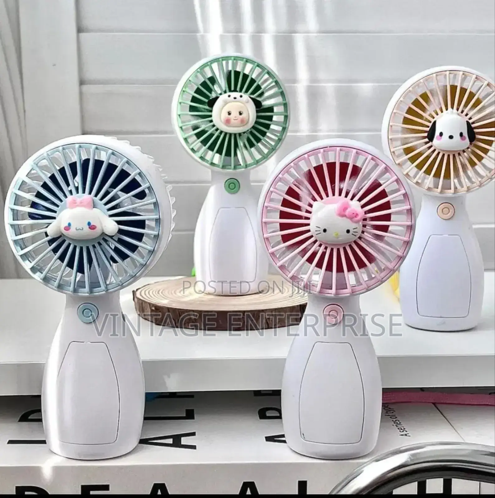 Handheld Fan Portable Mini USB Rechargeable Fan