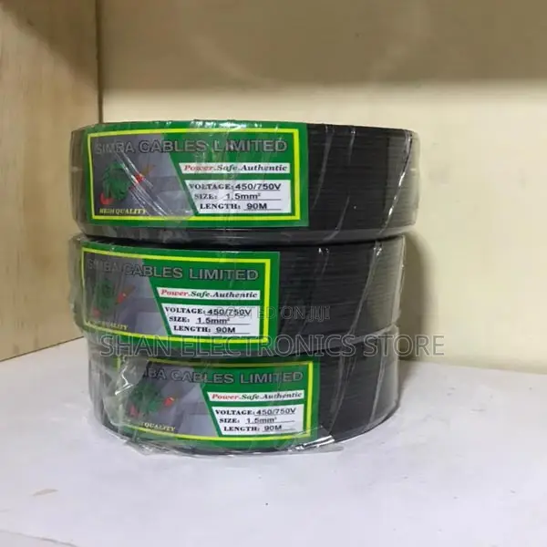 PVC House Wiring Electrical Cable Evin 1.5mm Single Core ^