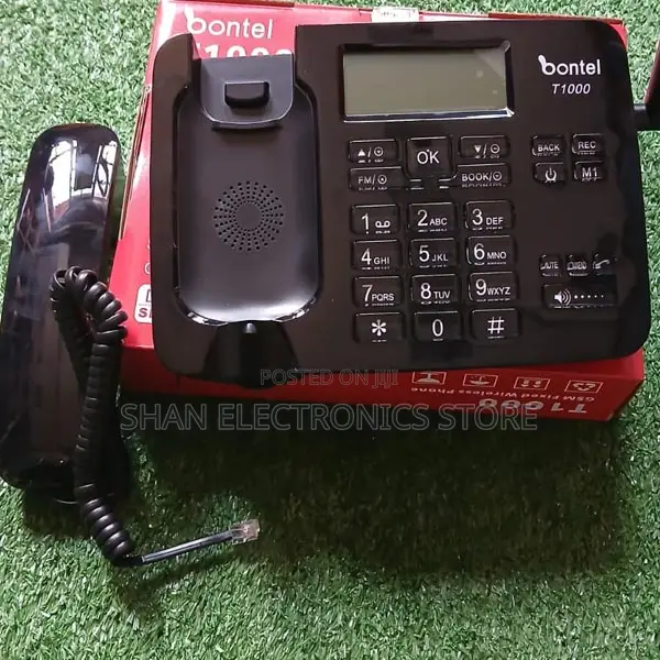 Bontel GSM Fixed Wireless Landline Desktop Phone 3000mah