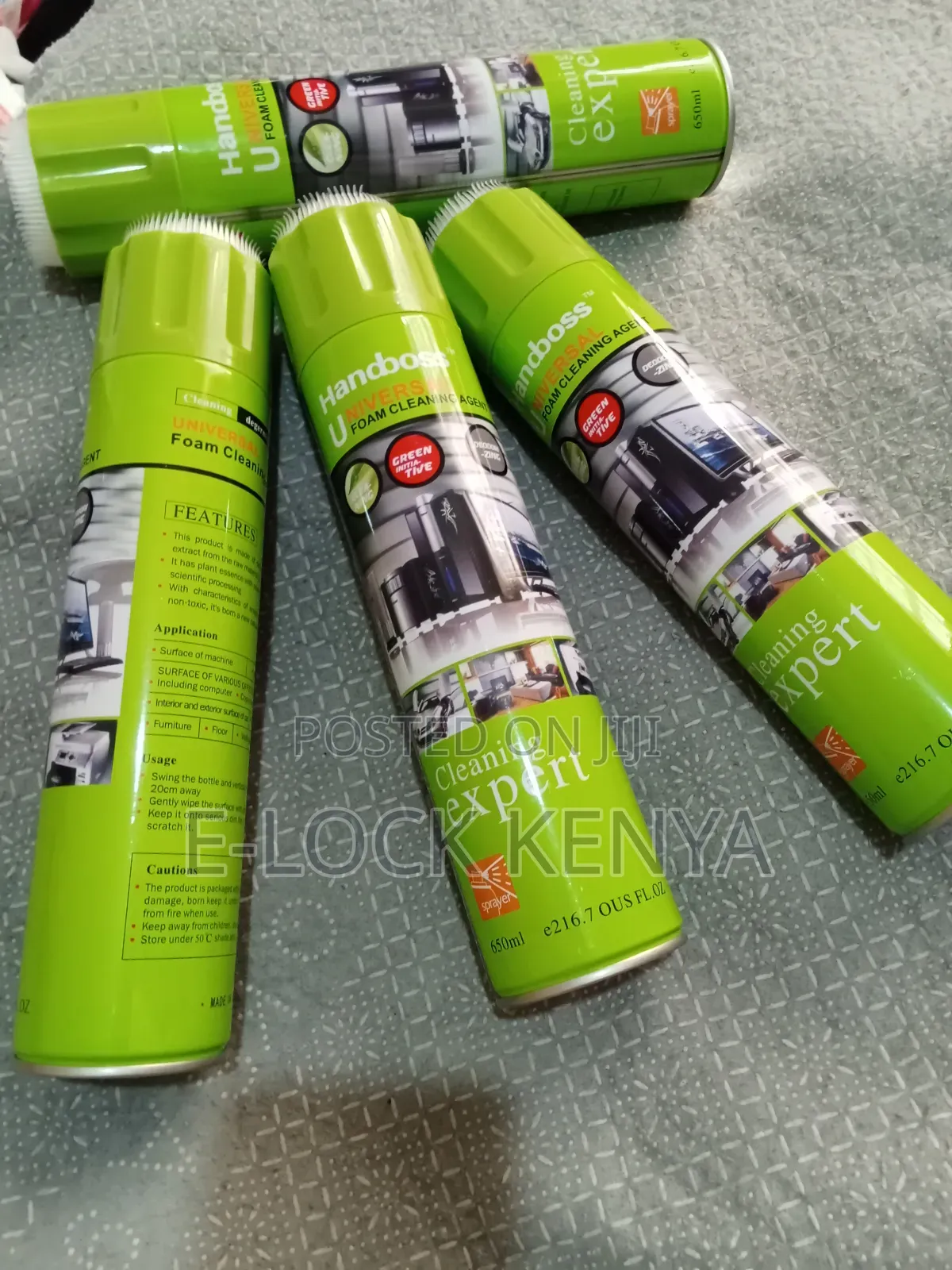 Reliable 650ml Universal Foam Cleaner