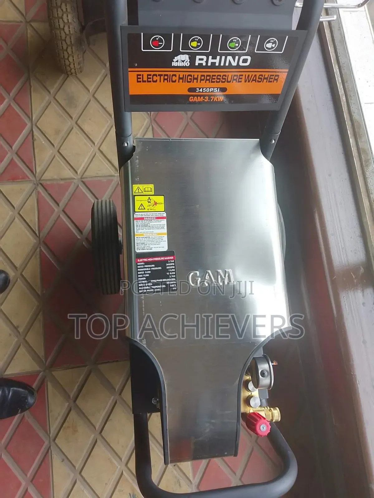 Electric High Pressure Washer 3450psi 3700w