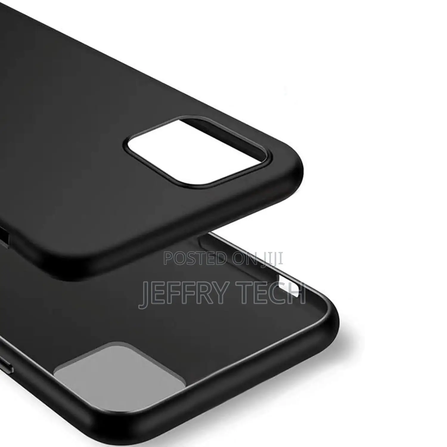Itel P65 Case, Soft TPU Back Cover Shockproof Silicone Bumpe